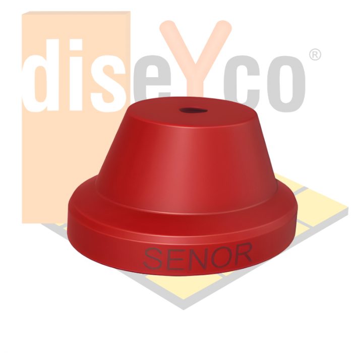 Amortiguador SENOR suelo SE-TSC /60 - Imagen 3