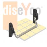 Barra Antipánico Andreu Mod. 2000N - Negro/Gris