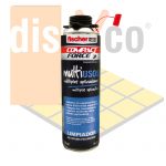 Limpiador de Espuma de Poliuretano FISCHER 500 ml.