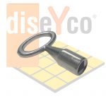 Llave Para Trampilla Acceso Metal Llave Pladur