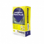 Saco de 25kg de Mortero híbrido hidrofugado para fachadas weberev HIDRO PLUS