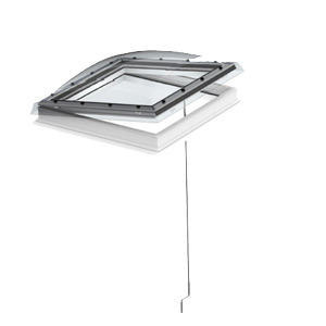 Ventana de cubierta plana VELUX CFP/CVP + Cúpula acrílica - Diseyco